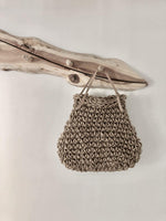 Load image into Gallery viewer, Handmade Natural Fibre Vegan Minimalist Carry Bag IV - A Bohemia Life
