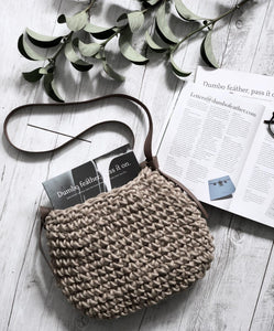 Handmade Natural Fibre Vegan Minimalist Crossbody Handbag - A Bohemia Life